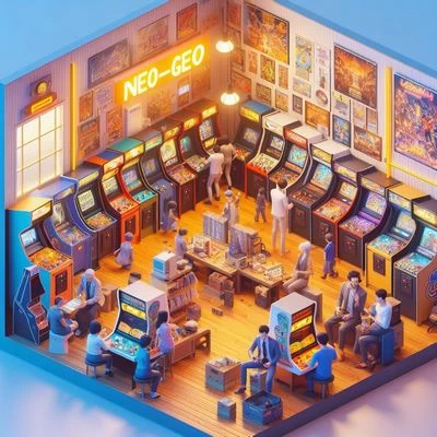 EmuELEC - NEOGEO街机游戏整合包 - 自带金手指功能-一起DIY吧
