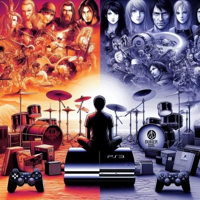 PS3经典的音乐类游戏全集共3个游戏-一起DIY吧