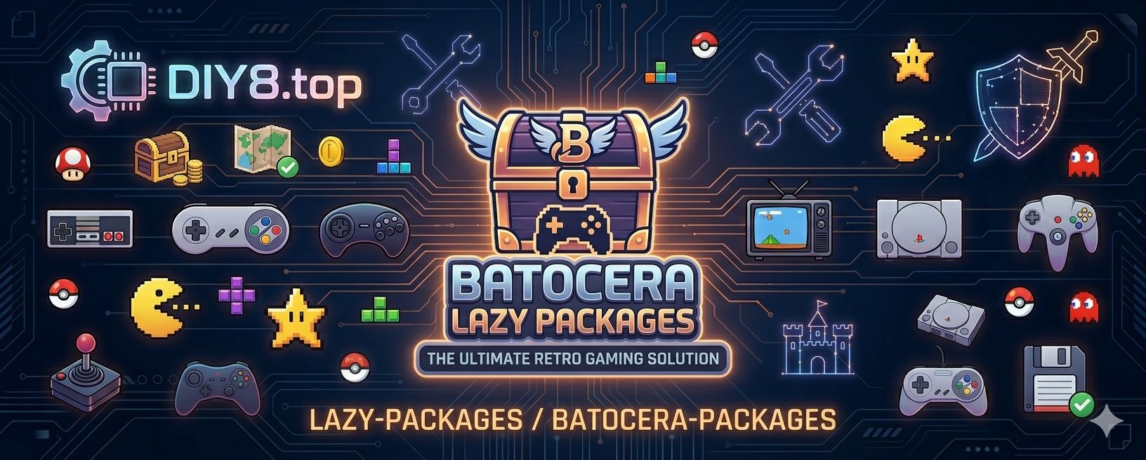 BATOCERA整合包-告别繁琐配置！diy8.top 为你提供深度优化的 Batoce...-一起DIY吧
