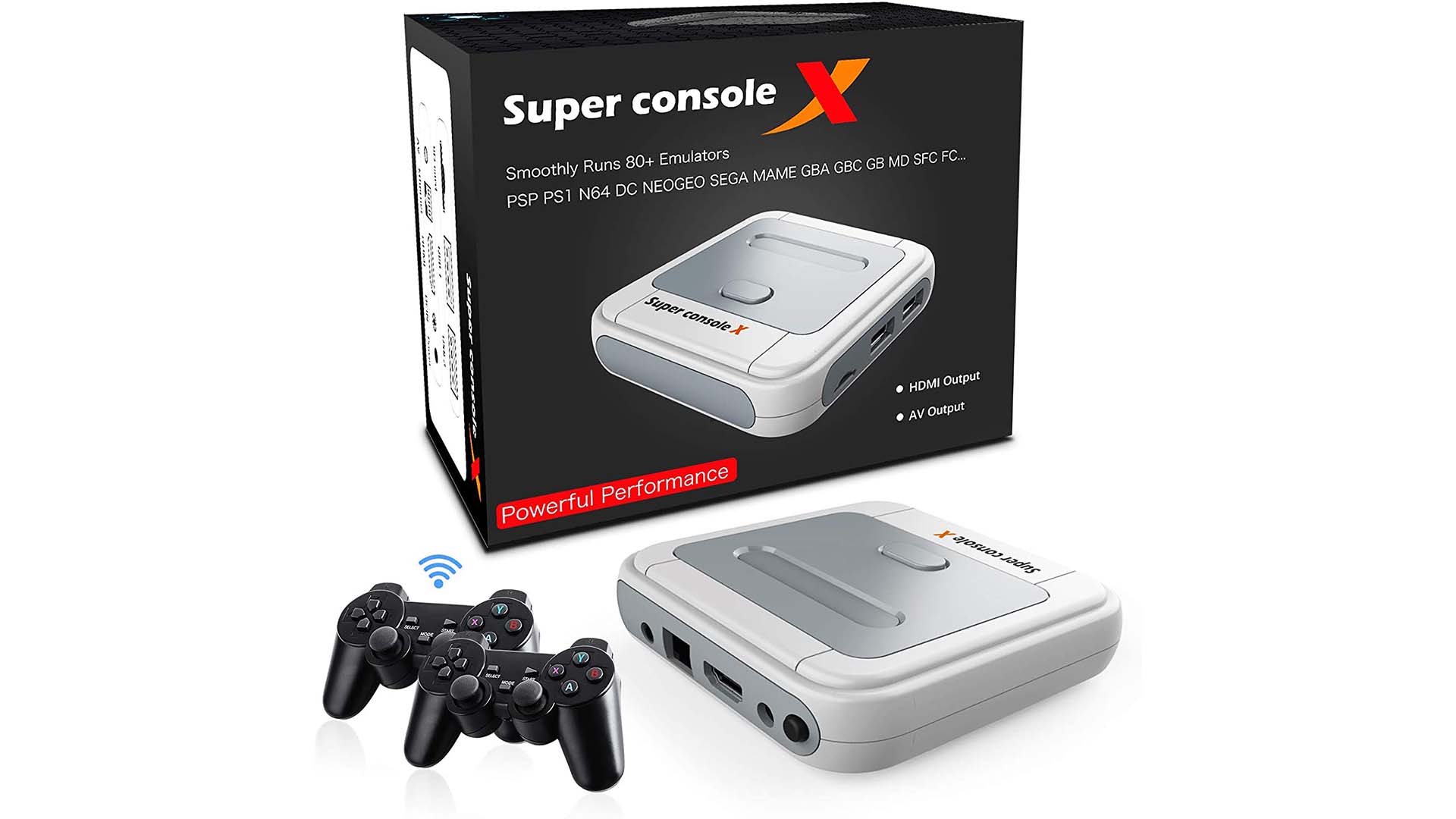 Super Console X游戏机顶盒256GB英文整合包超过50000游戏-一起DIY吧