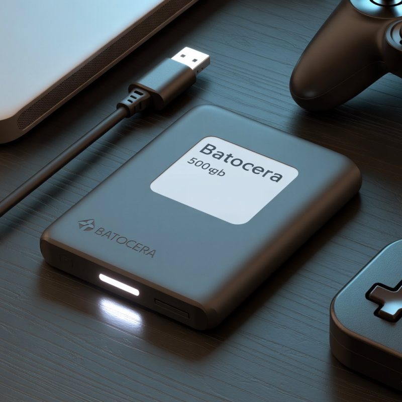 2025最新版500GB Batocera专用硬盘-一起DIY吧